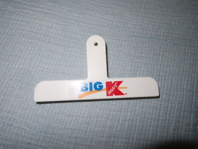 #ad #ad Vintage Kmart Big K Potato Chip Clip GREAT condition $8.99