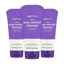 Acne Treatment Face Wash Daily Control Cleanser Maximum Strength Cleanser for