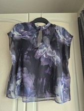 Size 12 NEXT Top Has Vest Top Underneath