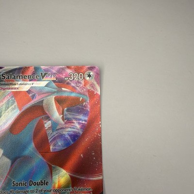 pokemon sword and shield darkness ablaze rare cards Salamence VMAX - 144/189 - Pokemon Darkness Ablaze Sword Shield Rare Card  NM