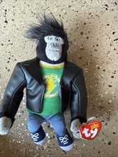 Ty Beanie Babies Johnny The Gorilla Plush SING Movie 2017