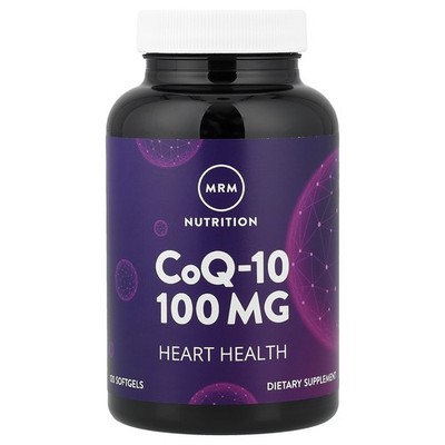 MRM CoQ-10 100 mg 120 Softgels GMP Quality Assured