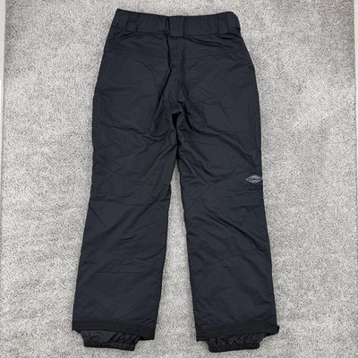 【高機能】US Columbia OMNI-TECH 黒 スノーパンツ S Columbia Omni Tech Snow Pants Men's M Black Ski Snowboard Slopes