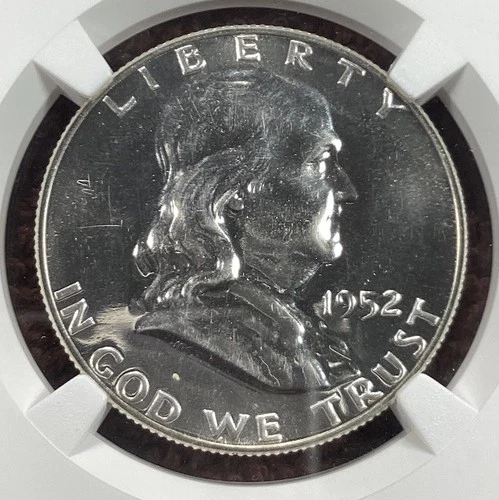 1952 Proof Franklin Half Dollars NGC PF64. Free Shipping. (4001)
