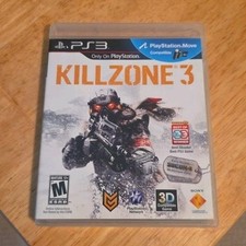 Killzone 3 (Sony PlayStation 3, 2011) PS3 Complete PS Move Compatible