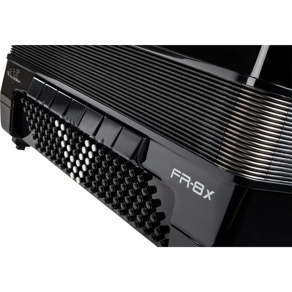 Roland FR-8X BK Digital Piano Accordion Keyboard Black BK Japan #N868 - Image 4 of 4