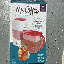 Mr. Coffee Fresh Tea Iced Tea Maker TM75RS 3 ...