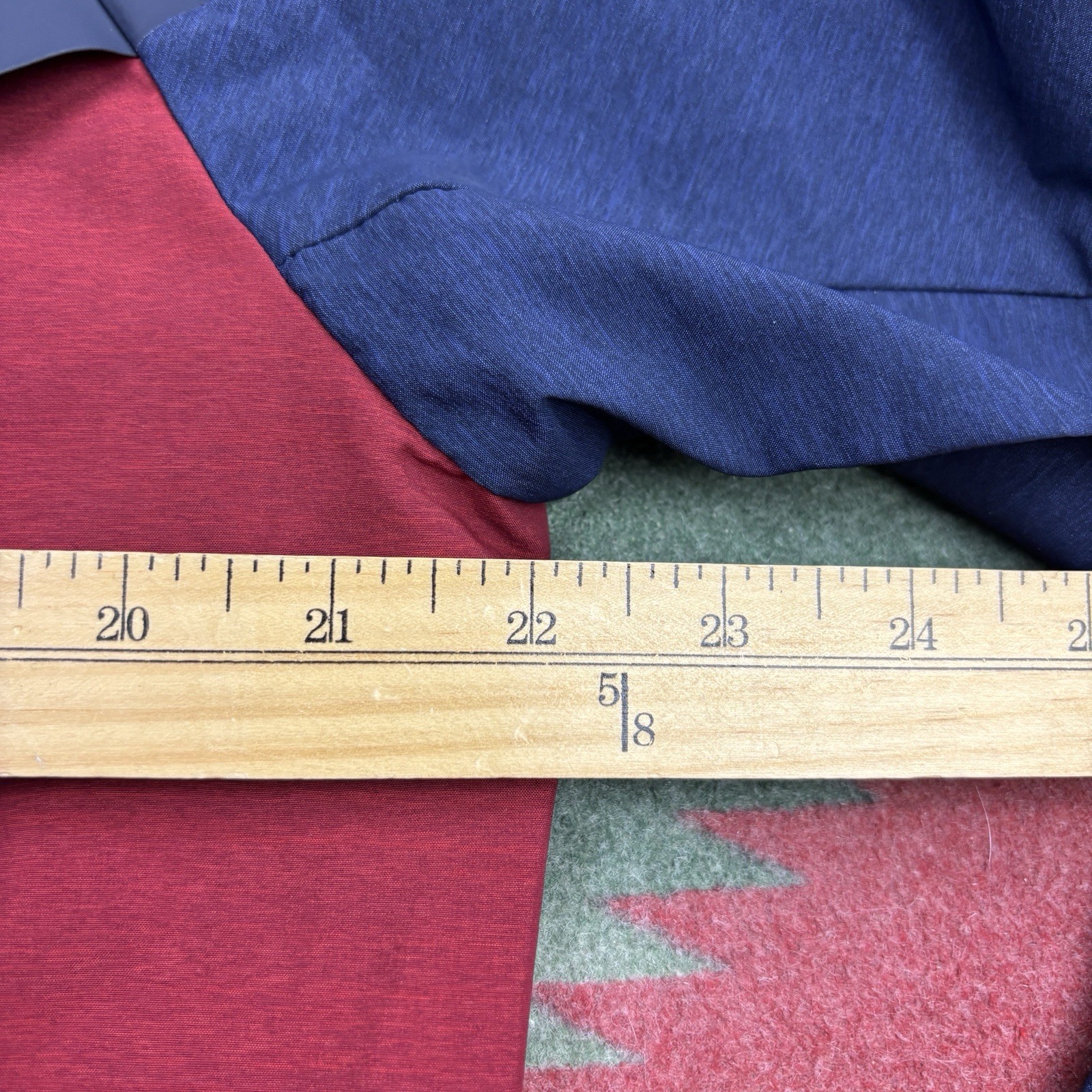 Nike Tech Windrunner Jacket Men’s Medium Blue Red… - image 10