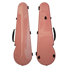 High Quality Triangle Mixed Carbon Fiber 4/4 Violin Case with Handles Straps