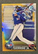 2021 Bowman Sterling Sterling Recollections Vladimir Guerrero Jr #SR-VG Gold /50