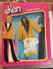 NRFP 1979 Vintage Barbie Ken Fashion Designer Originals Golden Glamor