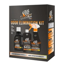 DEAD DOWN WIND Hunting Scent Eliminator Kits BLACK 3 PIECE