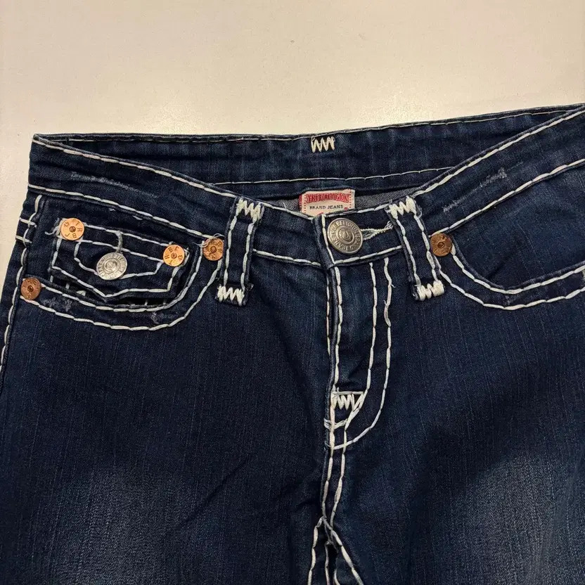 True Religion Joy Super T Denim Pants 28 Waist Blue Jean thumbnail 6