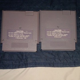 Nintendo NES Game Lot WWF WrestleMania (Acclaim) + Bases Loaded (Jaleco)