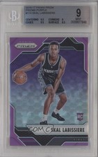 2016-17 Panini Prizm Purple Prizm 52/75 Skal Labissiere #114 BGS 9 MINT 1s6