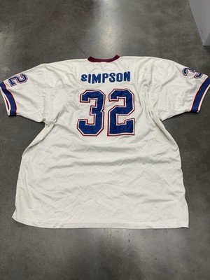 Vintage Mitchell & Ness OJ Simpson #32 Buffalo Bills Jersey (Size