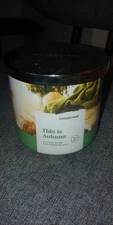Goose Creek Candle Co. 3-Wick Candle. This Is Autumn