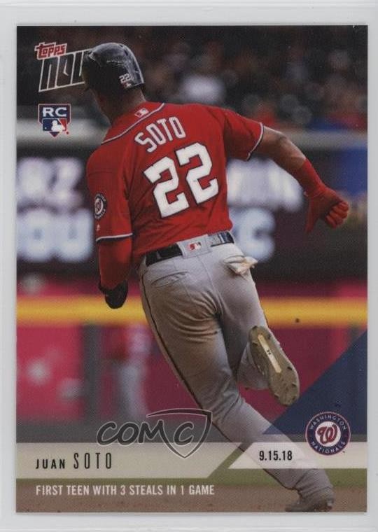 2018 Topps Now /1058 Juan Soto #731 0ji1