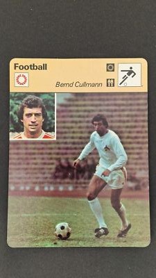 1977/80 Rencontre Edition Bernd Cullmann card figurine