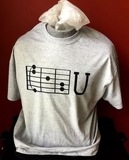 F-U GUITAR CHORDT-SHIRT SIZE XL and all other sizes available