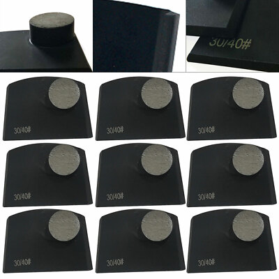 9x Diamond Floor Grinding Disc Segment Lavina Edco Floor Grinder Medium Bond