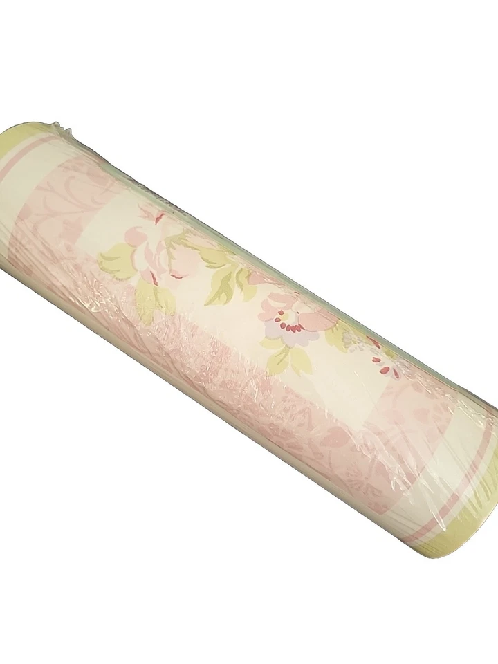 PAPEL PINTADO KIDSLINE (EMMA ROSAS FLORALES ROSAS) UN ROLLO 8" X 10 PIES Foto 2 de 2