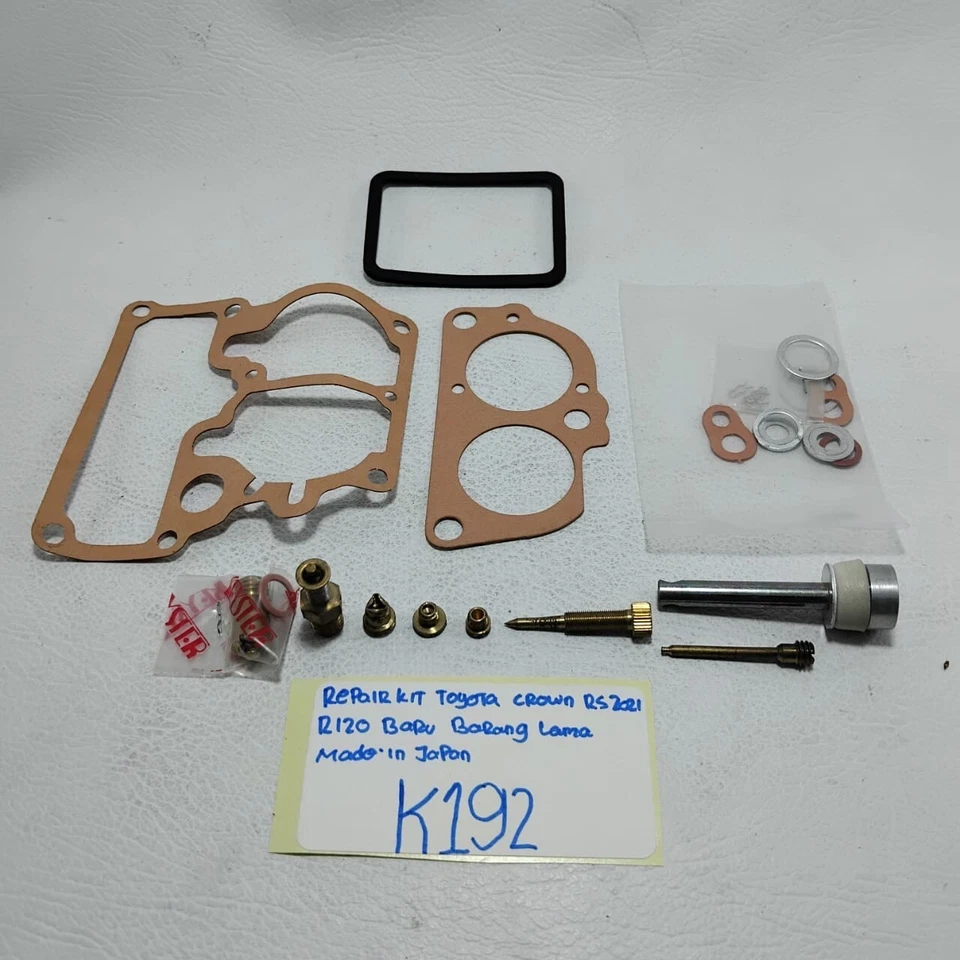 KIT DE REPARACIÓN LLAVE CARBURADOR TOYOTA CROWN RS20 RS21 CORONA RT20 TOYOPET TIARA Foto 3 de 4