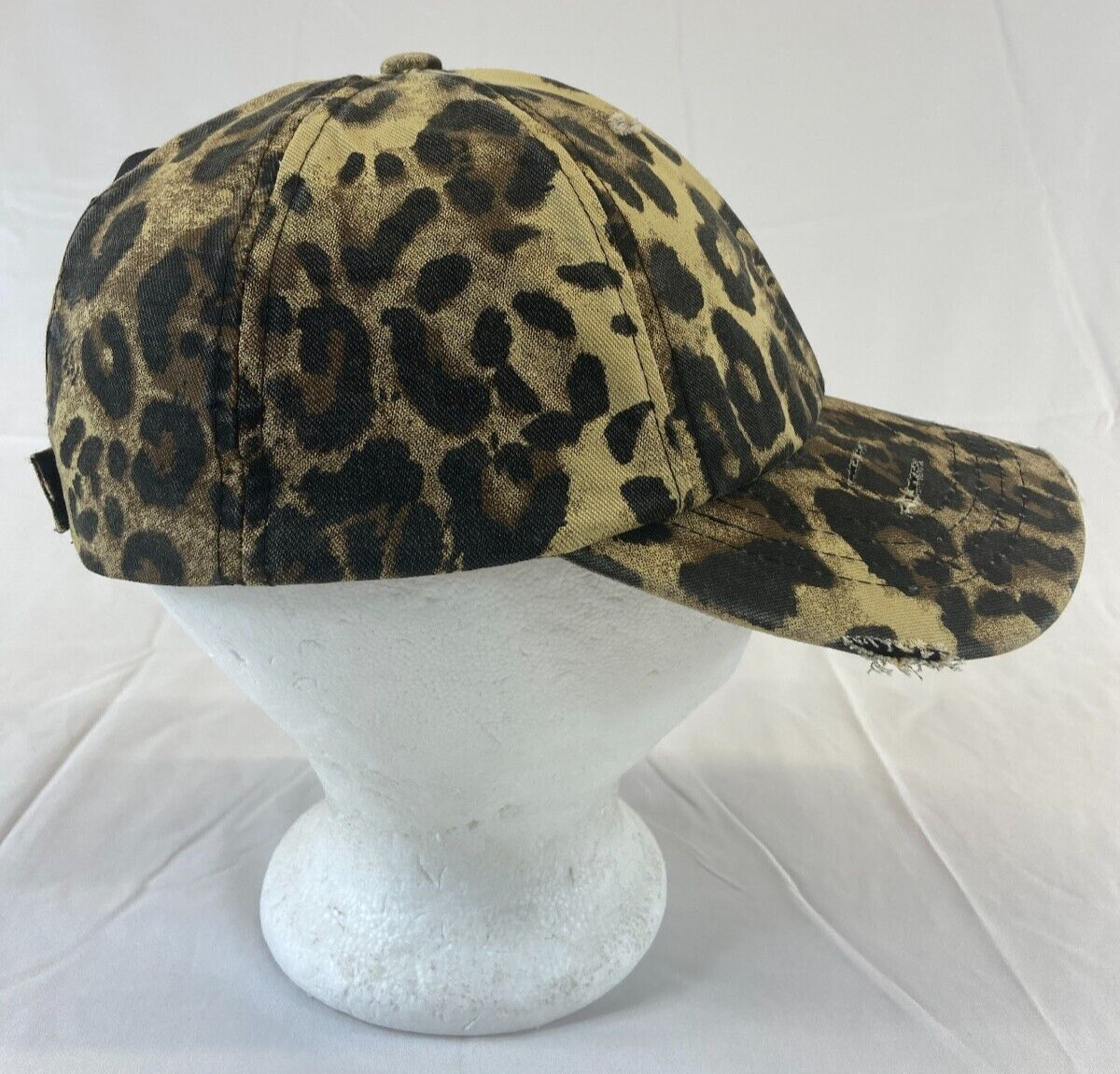 Womens Leopard Print Baseball Cap Strapback Hat P… - image 5