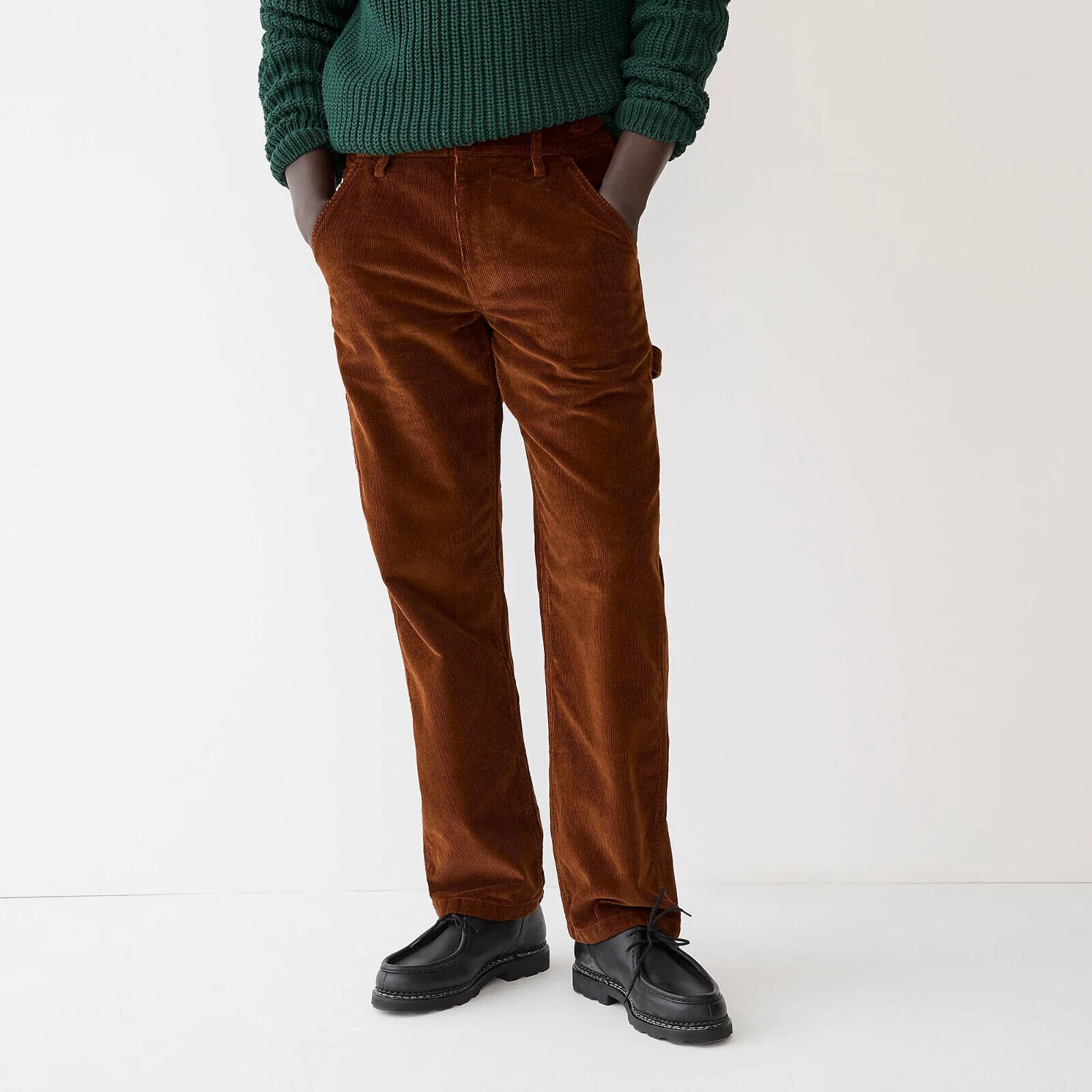 Wallace & Barnes x J.Crew Mens Corduroy Painter Pants Amber