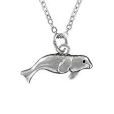 SEAL Necklace on Chain or Charm Only - Pewter Sea Lion Marine Mammal Harbor