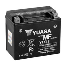 Yuasa YTX12 (WC) 12V werkseitig aktivierter M...
