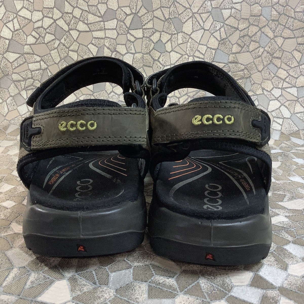 rare ECCO OFFROAD YUCATAN Vetiver/Wild Dove Hiking River  display picture 1
