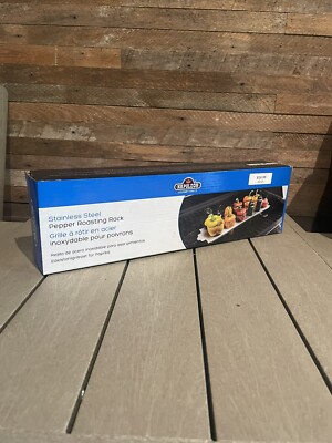 Napoleon 56028 Jalapeno and Peppers Roast Rack Grill Accessory Stainless Steel