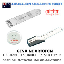 Ortofon Turntable Alignment Protractor Surfac...