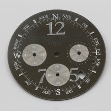 Zifferblatt f&uuml;r MIYOTA OS 20, OS 25 / Chrono Watch Dial OS20 &Oslash;30,0mm #26-12