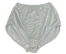 Vintage Bestform Nylon Panties Granny Briefs Full Hi Waist Sissy Plus 10 Shiny