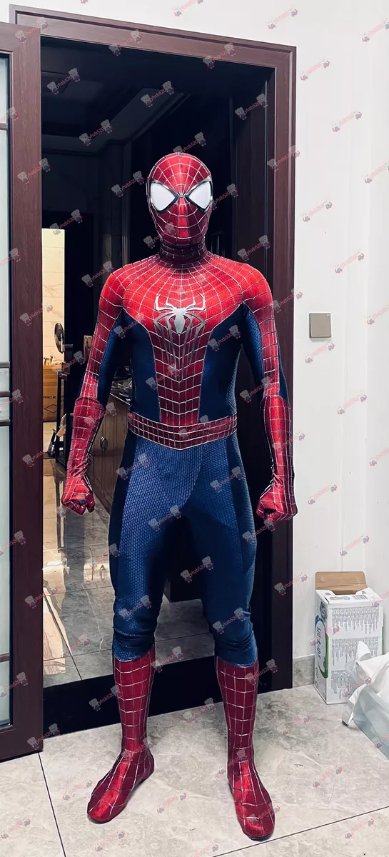 Amazing Spider-Man 2 Costume High Quality Polyester Stereo Coating