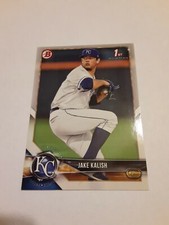 2018 Bowman Paper Prospects 1st Card Kansas City Royals Jake Kalish #BP77