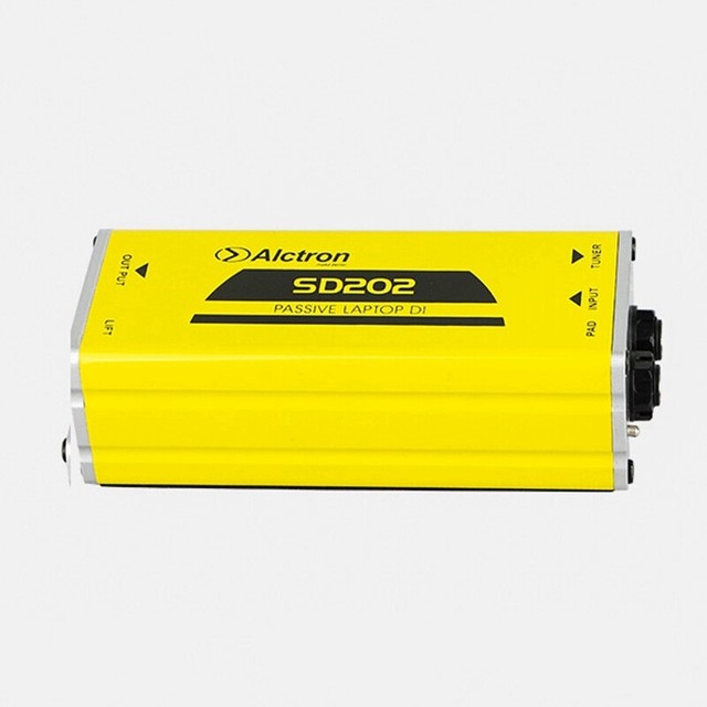 Alctron SD202 Passive DI Box Impedance Conversion DI BOX Electric Guitar Di F4S6 for sale online