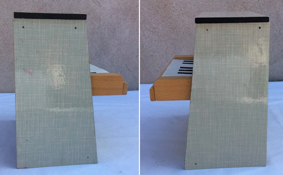 PIANO DROIT - JOUET ENFANT - ANCIEN- VINTAGE - Photo 3/4