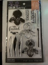 Hero Arts Color Layering Clear Stamps 4''X6'' Set YOU PICK NEW