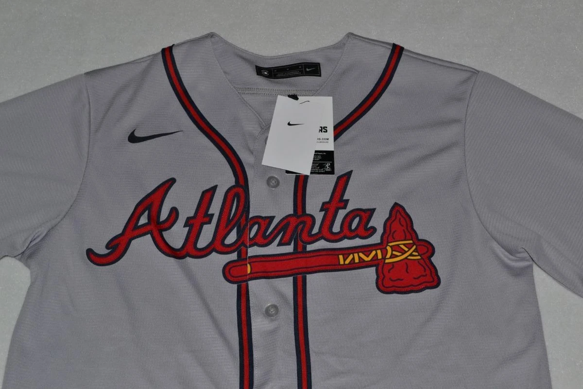 Men's Atlanta Braves Ronald Acuna Jr. Nike White Home Replica Player Name  Jersey