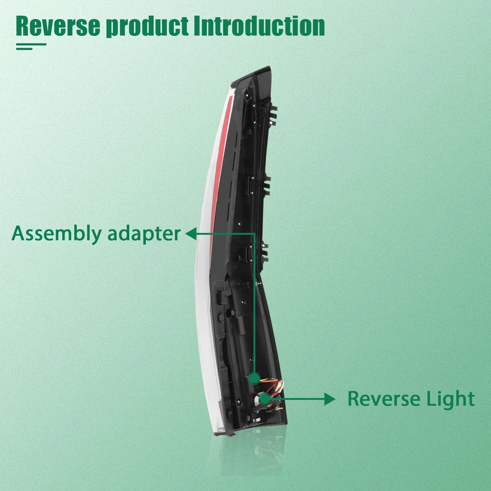 Tail Lights Assembly For 2007-2014 GMC Yukon Chevrolet Suburban Tahoe Rear Lamp — 第 3/4 张图片