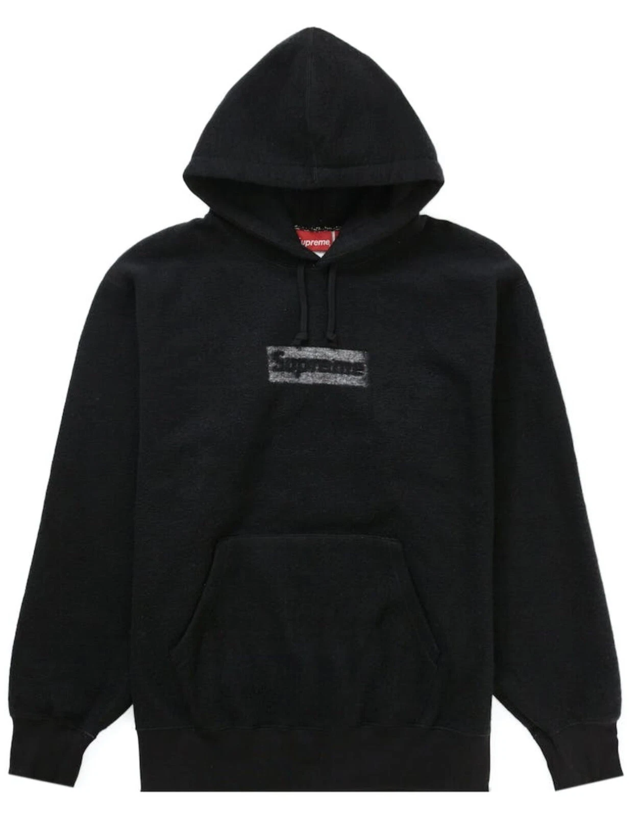 Sweat à capuche noir Supreme Inside Out Box logo taille MOYENNE neuf