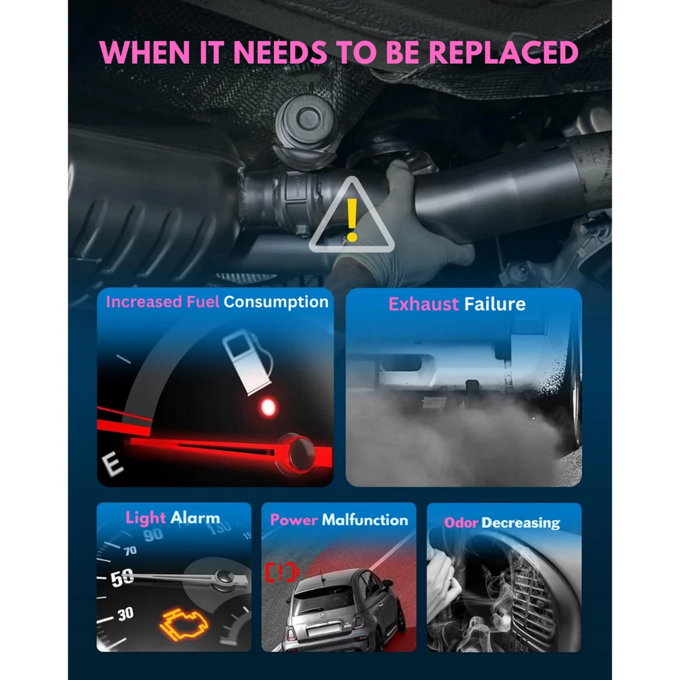 Rear pipe + Muffler For 1997 Acura CL 2.2L& 1998-1999 Acura CL 2.3L FastShipping - Image 4 of 4