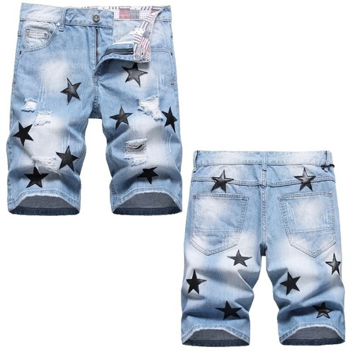Size L - Denim Tears Cotton Wreath Denim Shorts Blue Men's 100