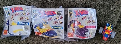 Vintage 1993 McDonald's X-MEN Happy Meal Toys COMPLETE Set Of 4