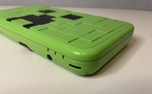 New Nintendo 2DS LL XL MINECRAFT CREEPER EDITION Console USED TESTED #670 - Picture 11 of 20