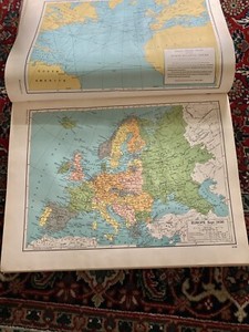 1938circa..world Atlas