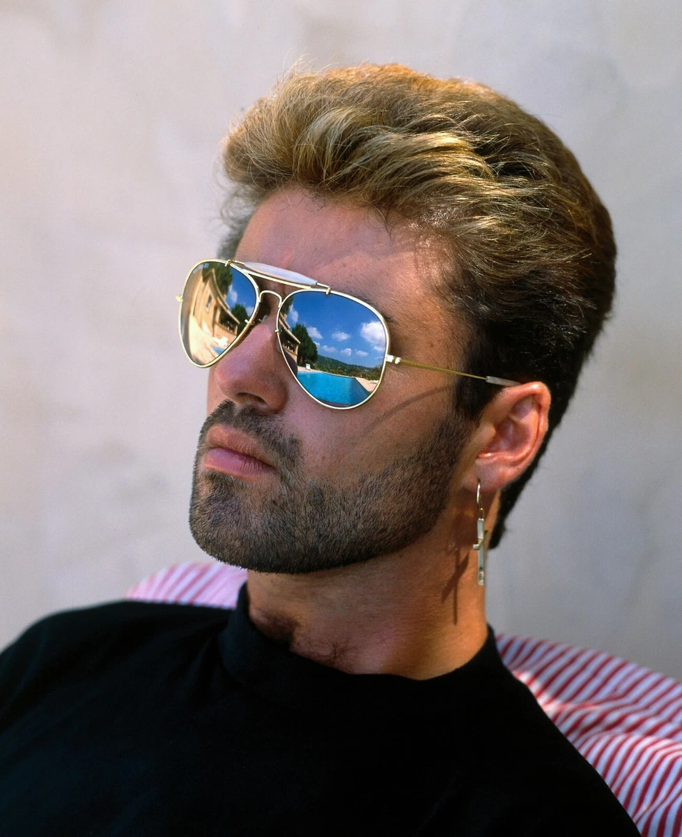 George michael sale with sunglasses